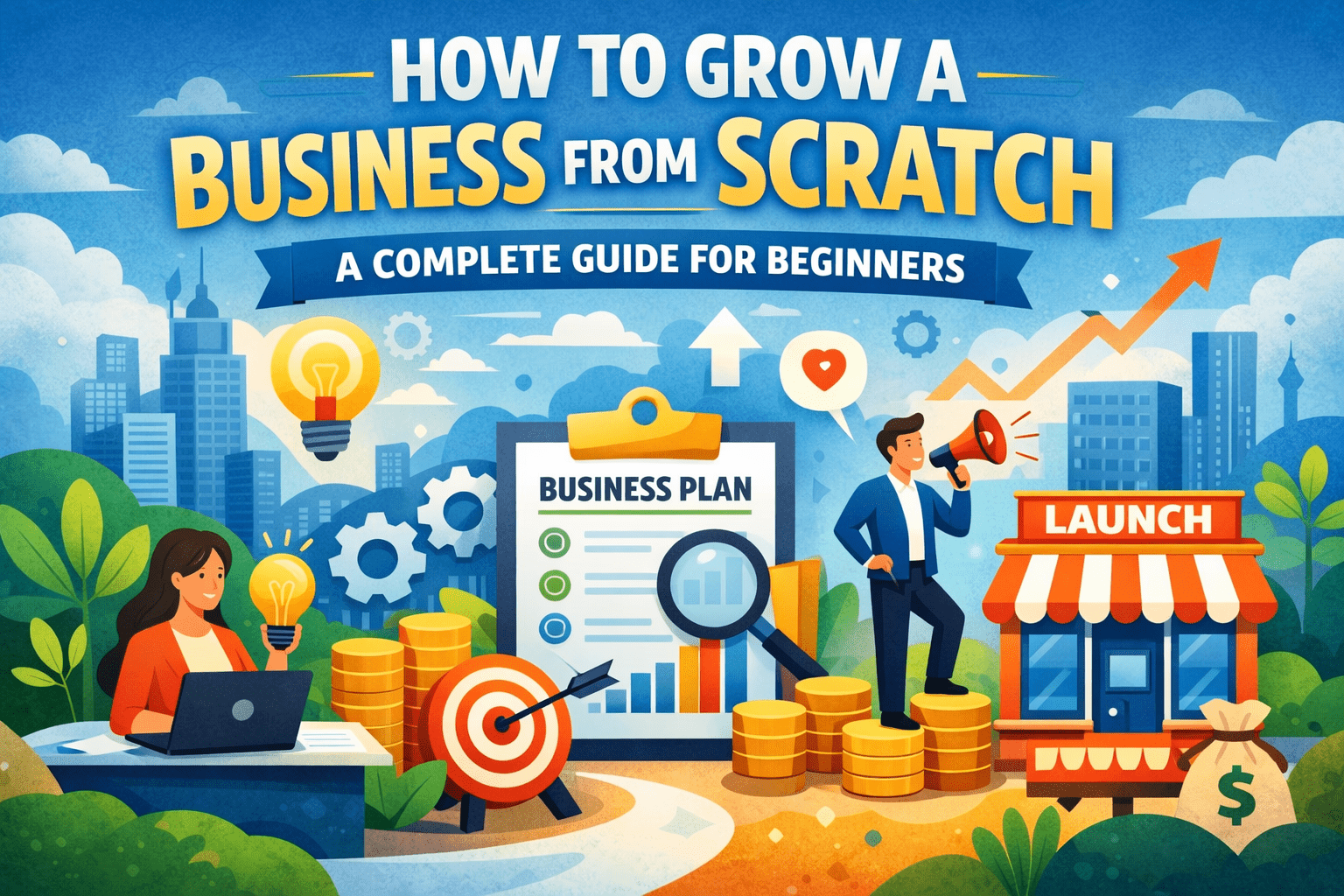How to Grow a Business from Scratch