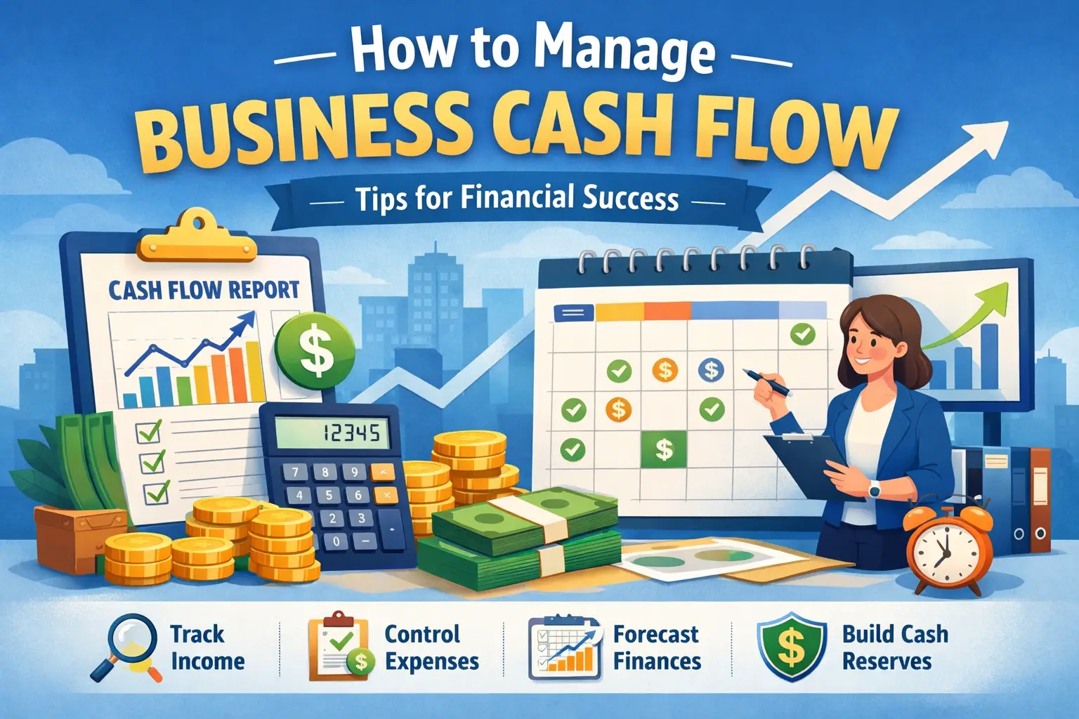 How to Manage Business Cash Flow