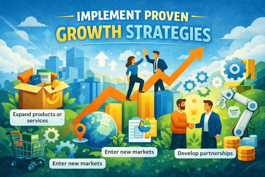 Implement Proven Growth Strategies