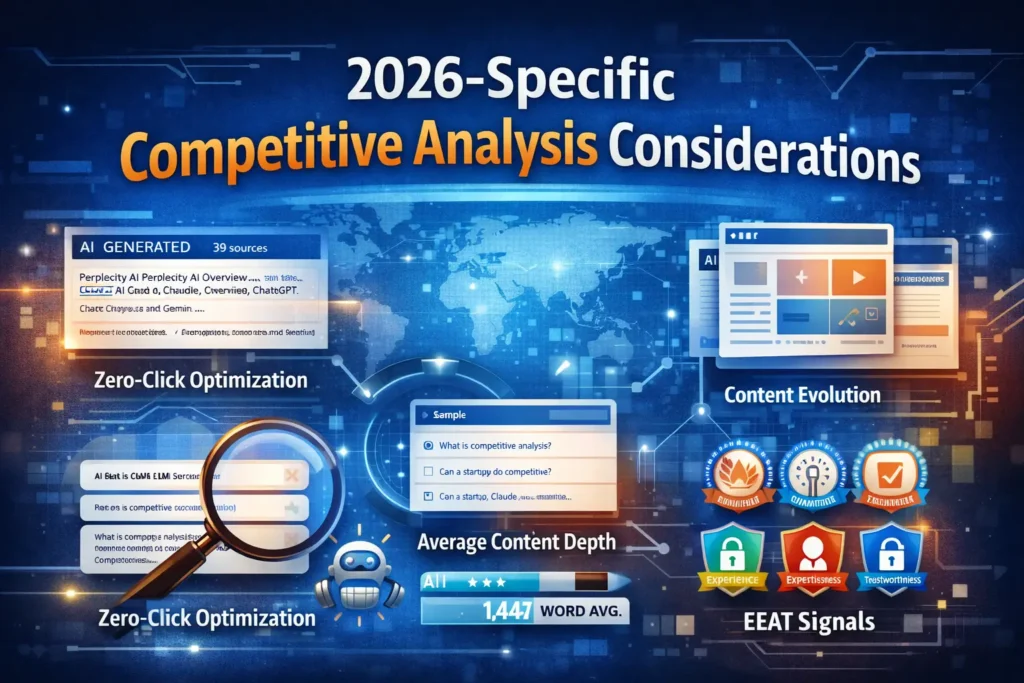 2026-Specific Competitive Analysis Considerations
