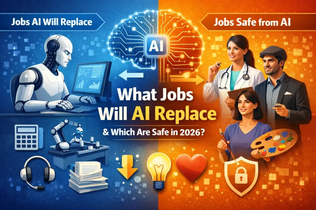 What jobs will AI replace & which are safe