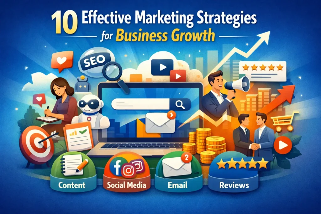 10 Effective Marketing Strategies For Business Growth