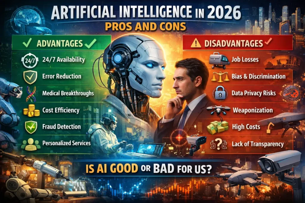 Advantages and Disadvantages of AI