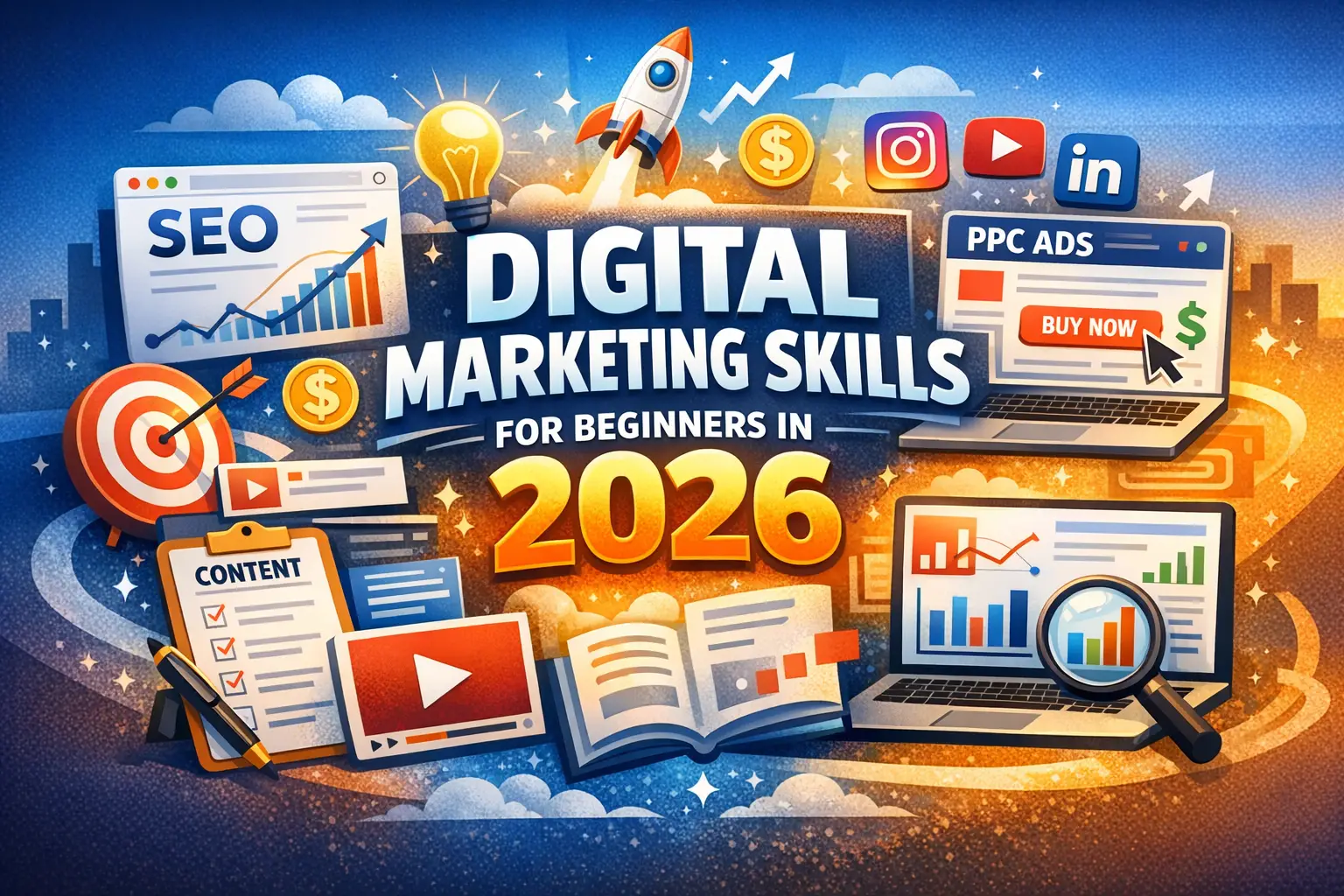 Best Digital Marketing Skills for Begineers 2026