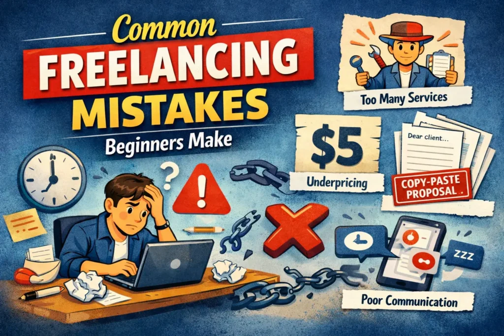 Common Freelancing Mistakes Beginners Make