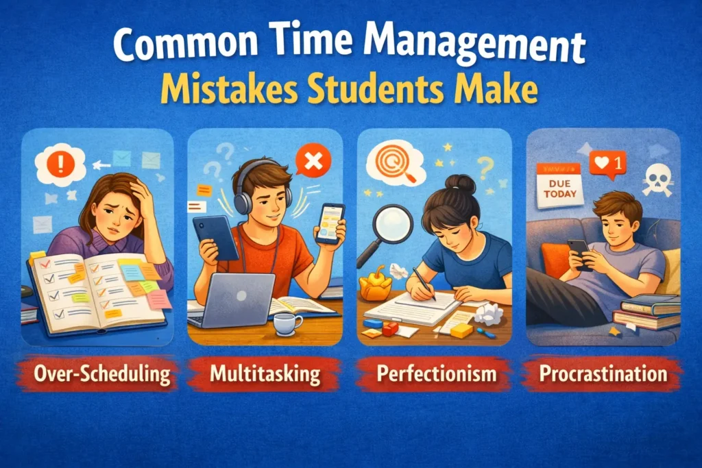 Common Time Management Mistakes Students Make