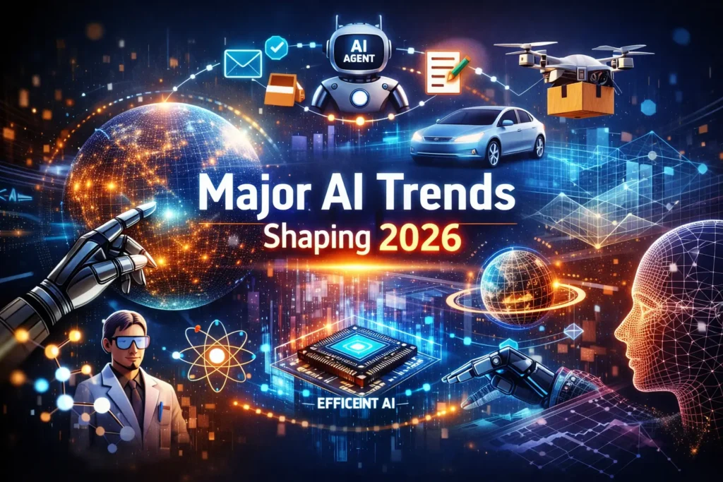Major AI Trends Shaping 2026