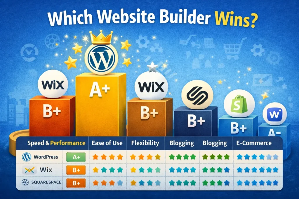 Which Website Builder Wins?