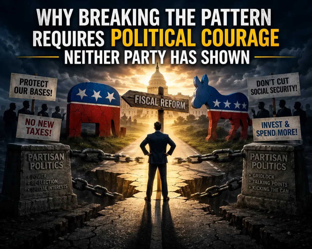 Why Breaking the Pattern Requires Political Courage Neither Party Has Shown