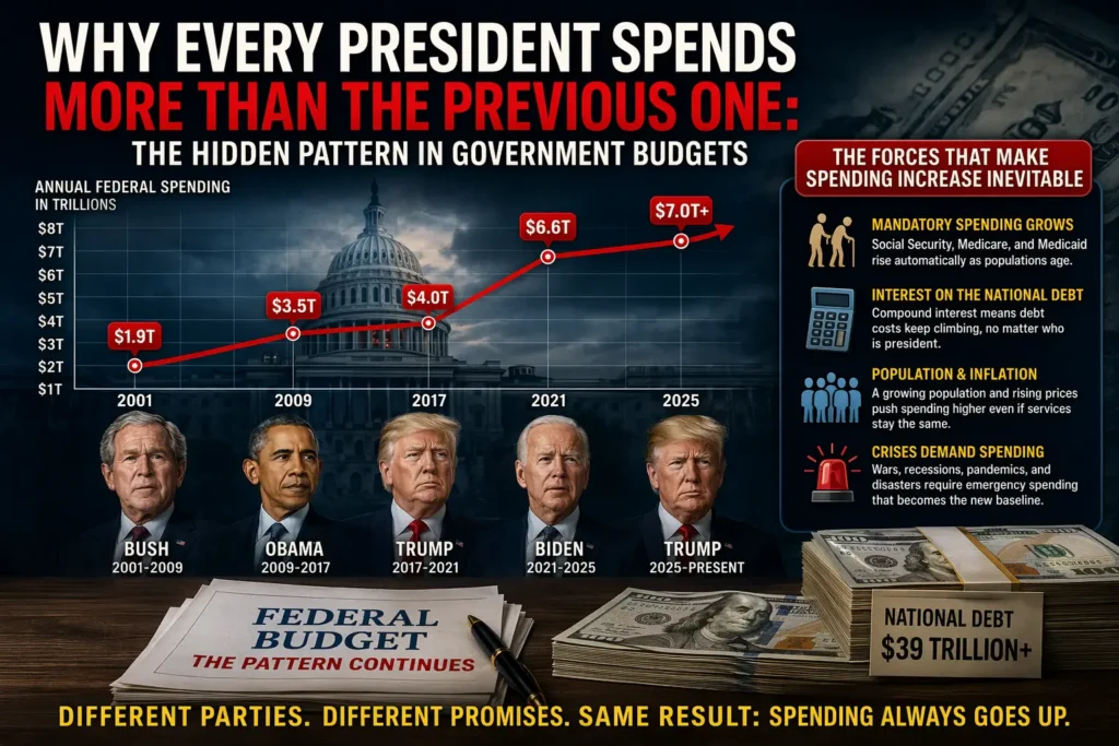 Why Every President Spends More_ The Hidden Pattern in Government Budgets