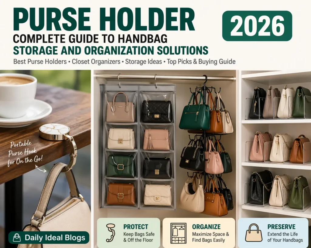 Purse Holder: Complete Guide to Handbag Storage and Organization Solutions 2026