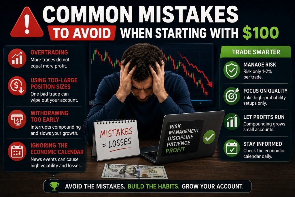 Common Mistakes to Avoid When Starting with $100