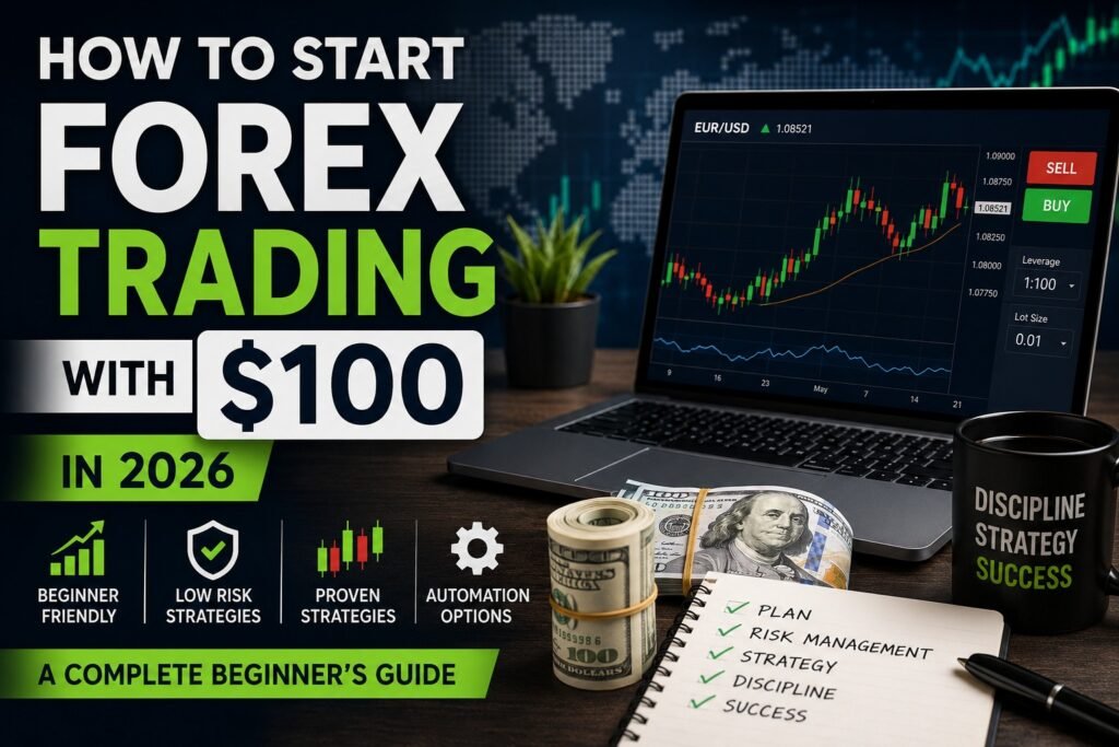 How to Start Forex Trading with $100 in 2026 Beginner Forex Guide